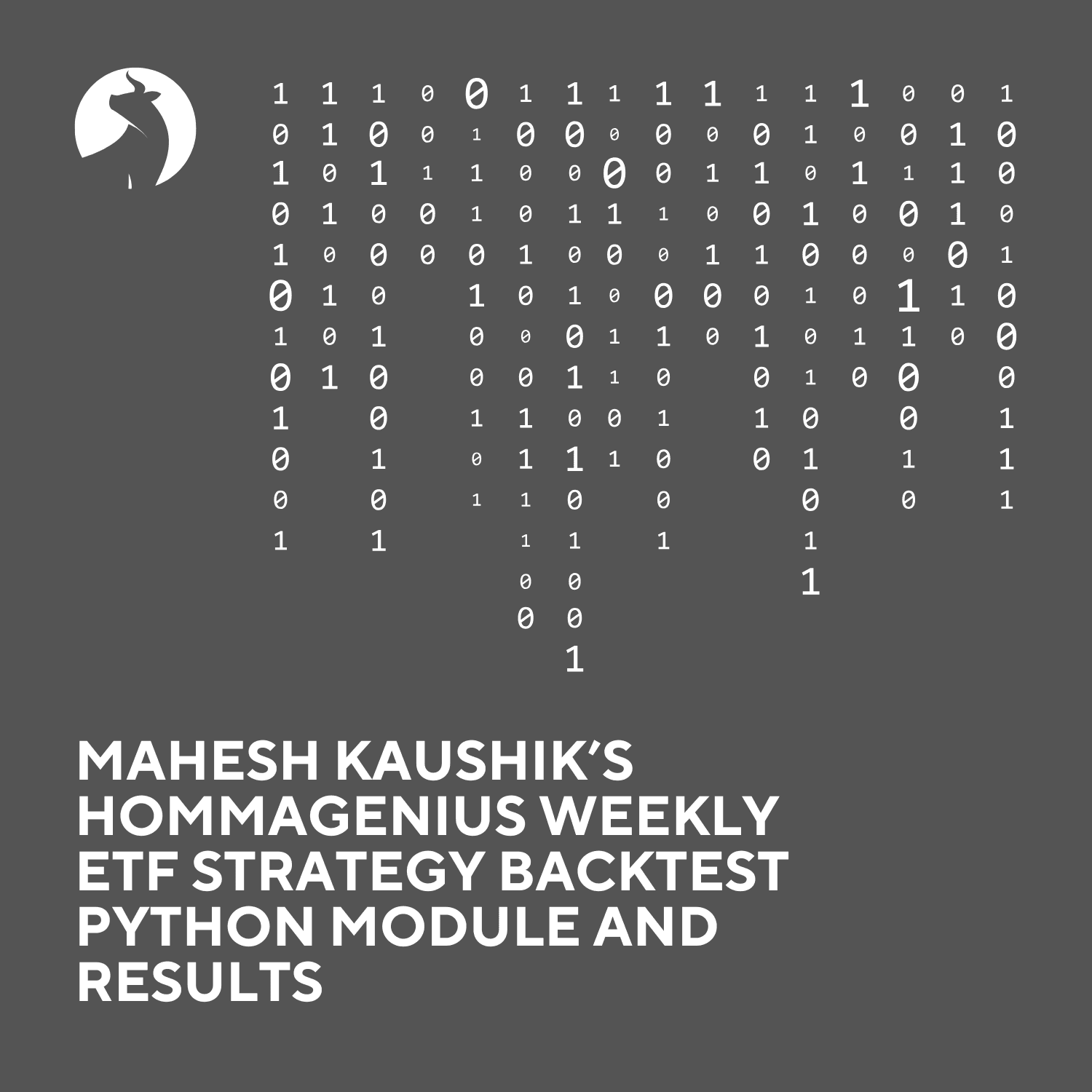 Mahesh Kaushik Hunmagenius Strategy Backtest Python Module