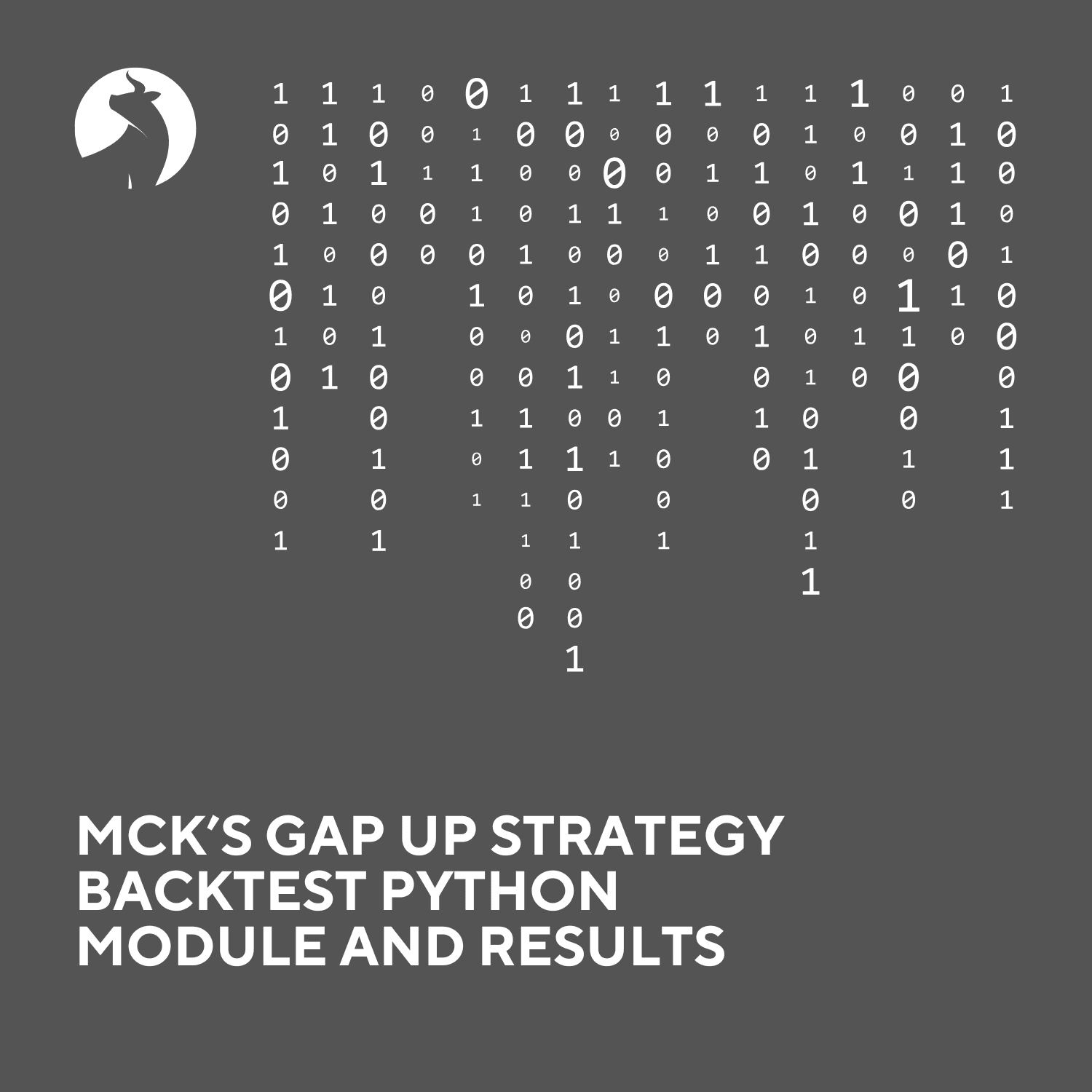 MCK GapUp Strategy Backtest Python Module