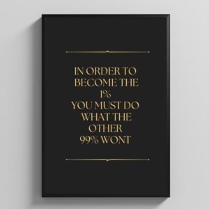 FabTrader - Framed Poster